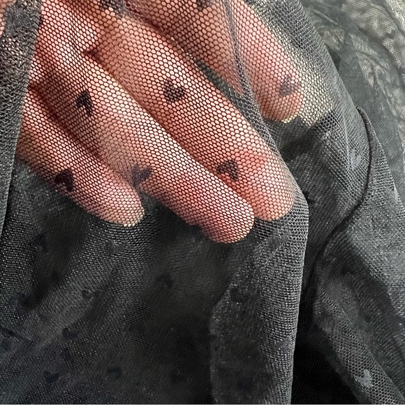 Victoria’s Secret Heart Print Sheer Bodysuit - Picture 13 of 13